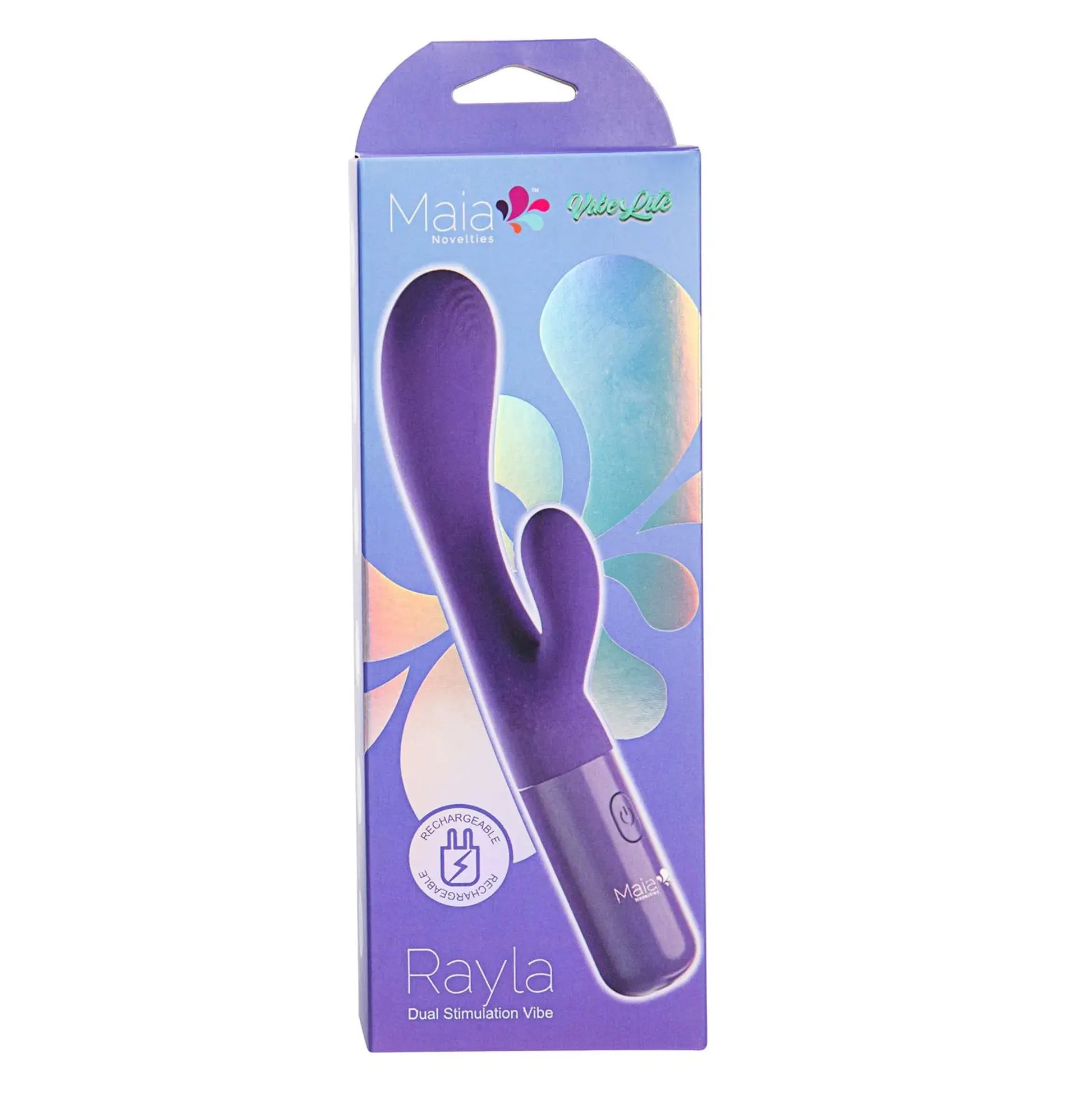 Rayla Dual Stimulation Vibe Silicone Rechargeable Maia Toys