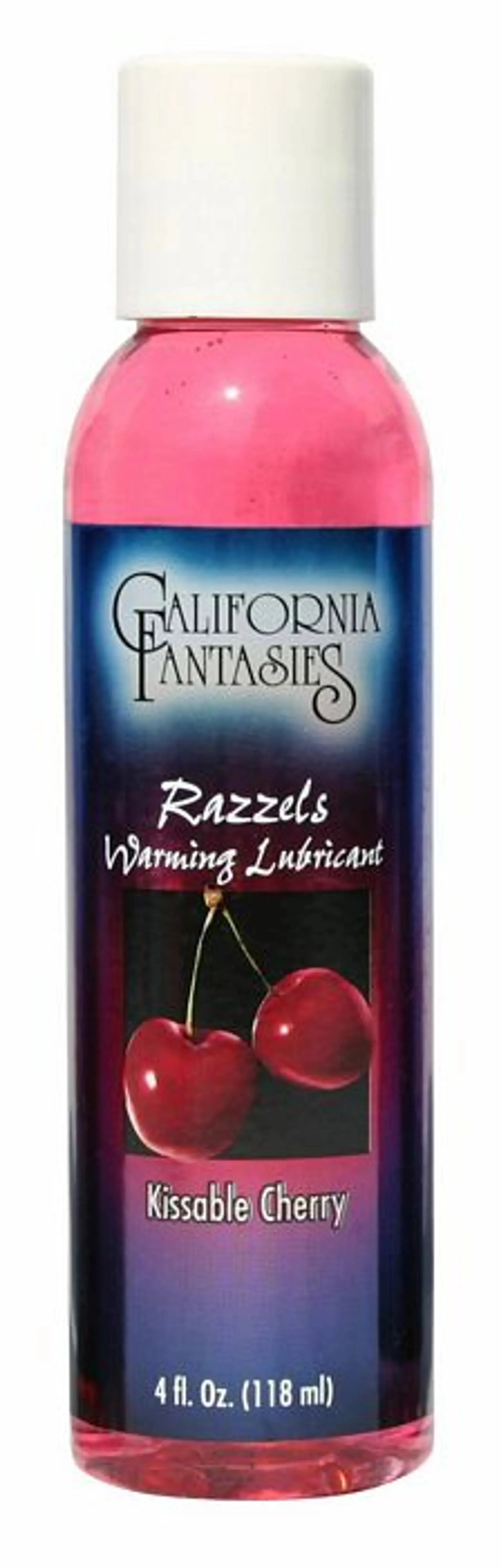 Razzels Cherry Warming Lubricant – 4oz California Fantasies