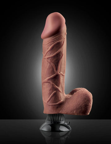 Real Feel Deluxe No. 10 Brown 10in Pipedream Products