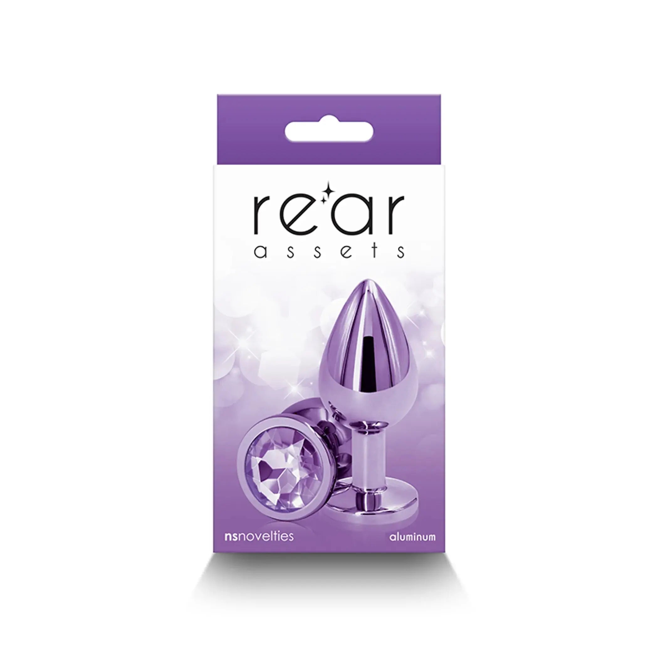 Rear Assets Medium Purple Butt Plug NS Novelties
