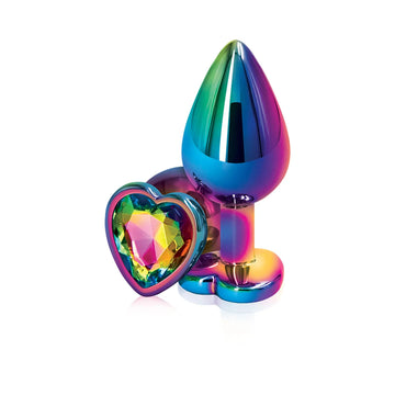 Rear Assets Multicolor Heart Medium Rainbow NS Novelties