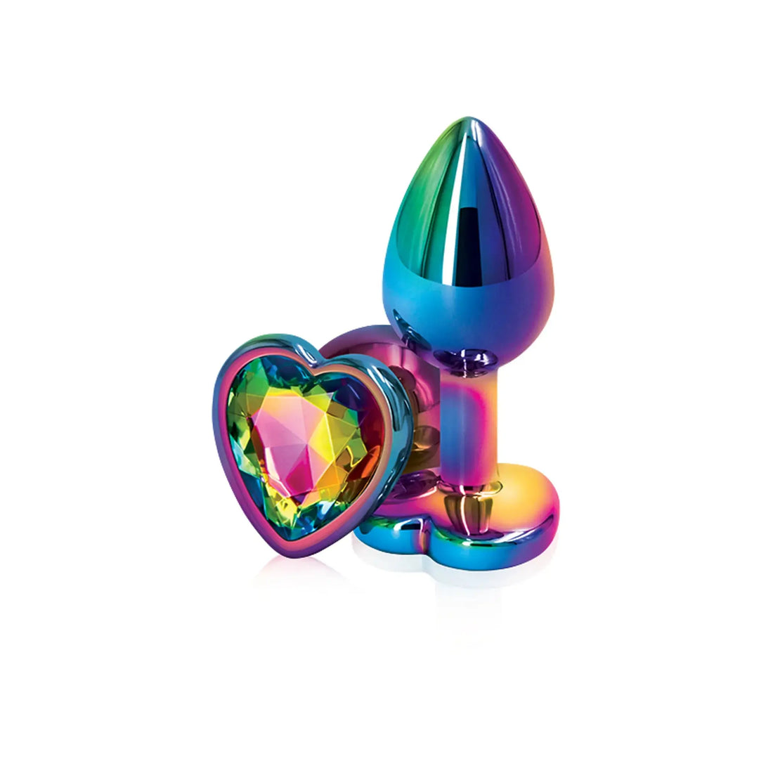 Rear Assets Multicolor Heart Small Rainbow NS Novelties