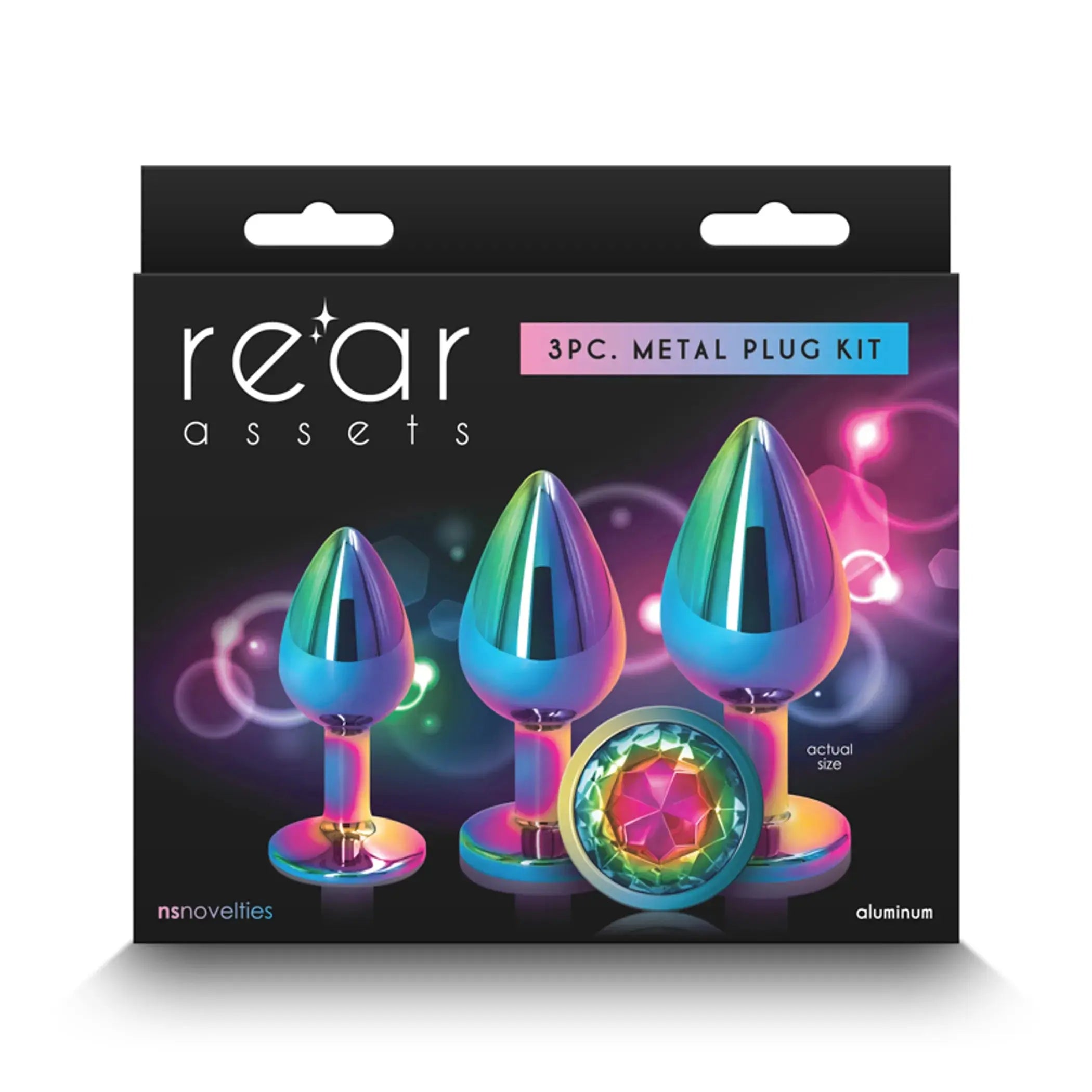Rear Assets Multicolor Rainbow Gem Trainer Kit NS Novelties