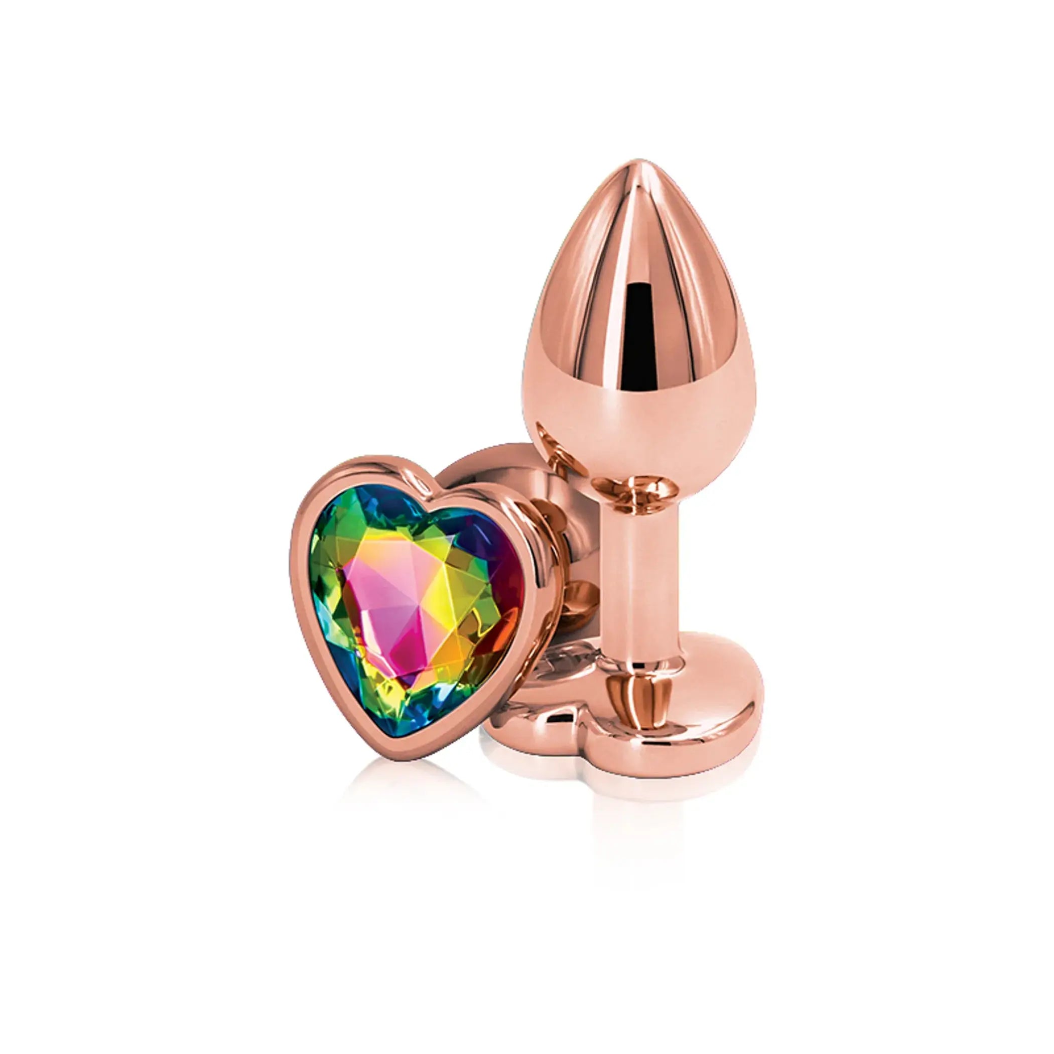 Rear Assets Rose Gold Heart Small Rainbow NS Novelties