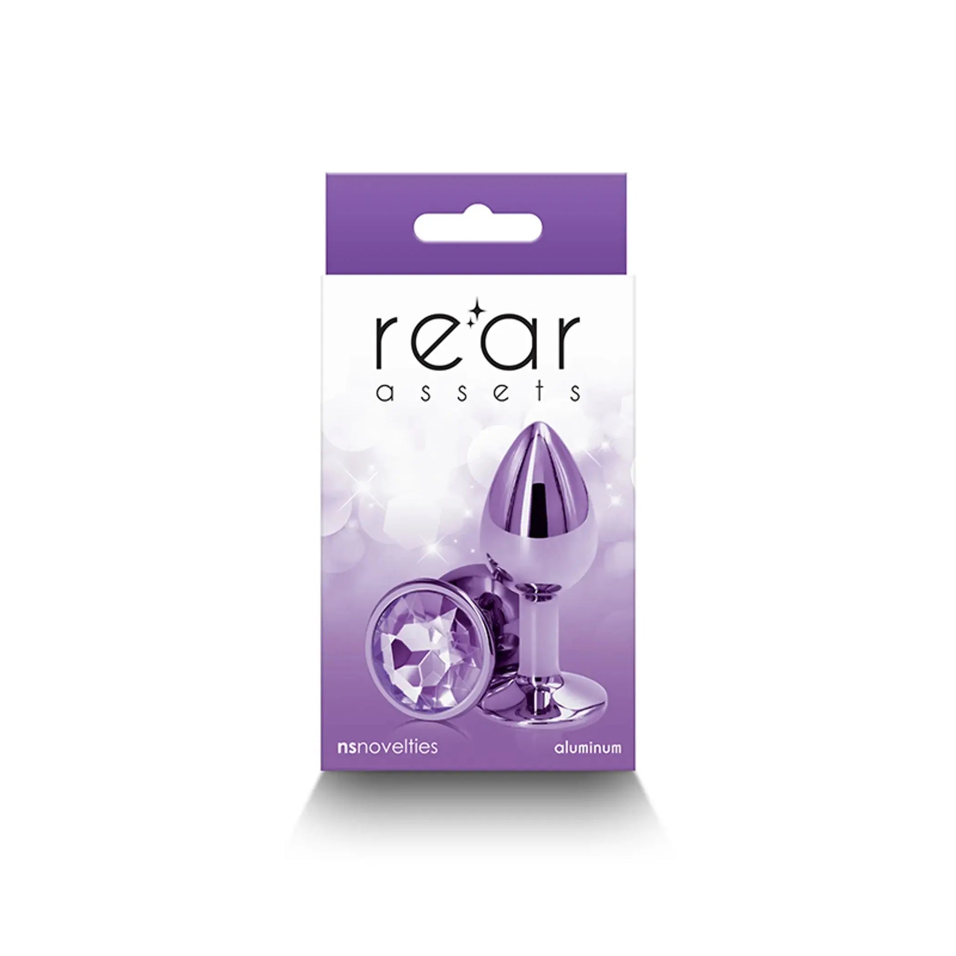 Rear Assets Small Purple Butt Plug NS Novelties
