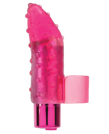 RECHARGEABLE FRISKY FINGER MASSAGER PINK BMS Enterprises