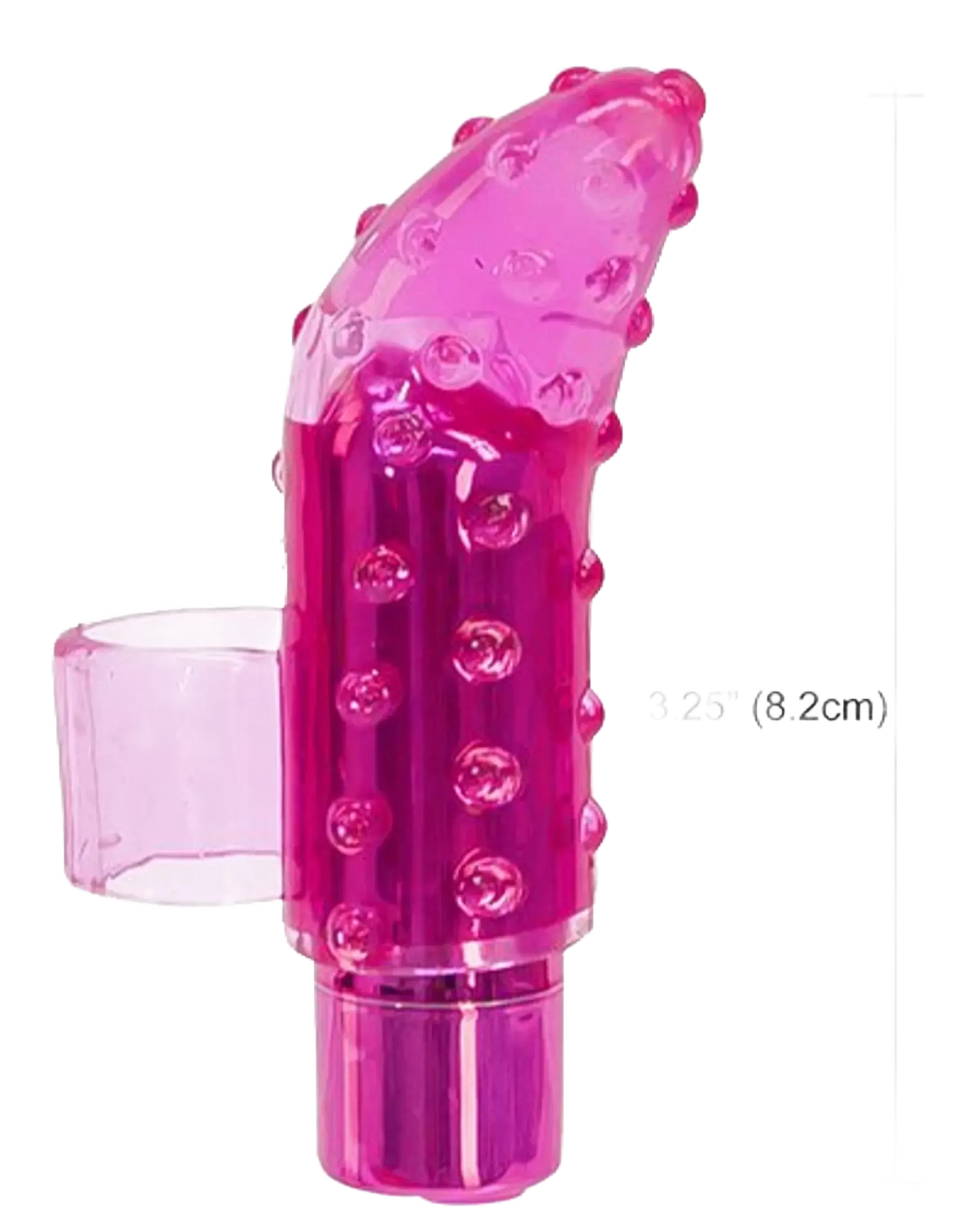 RECHARGEABLE FRISKY FINGER MASSAGER PINK BMS Enterprises