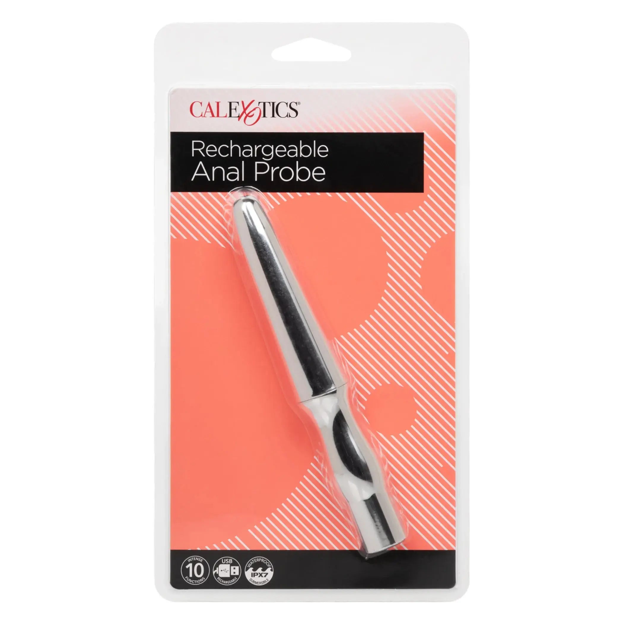Rechargeable Silver Anal Probe California Exotic Novelties