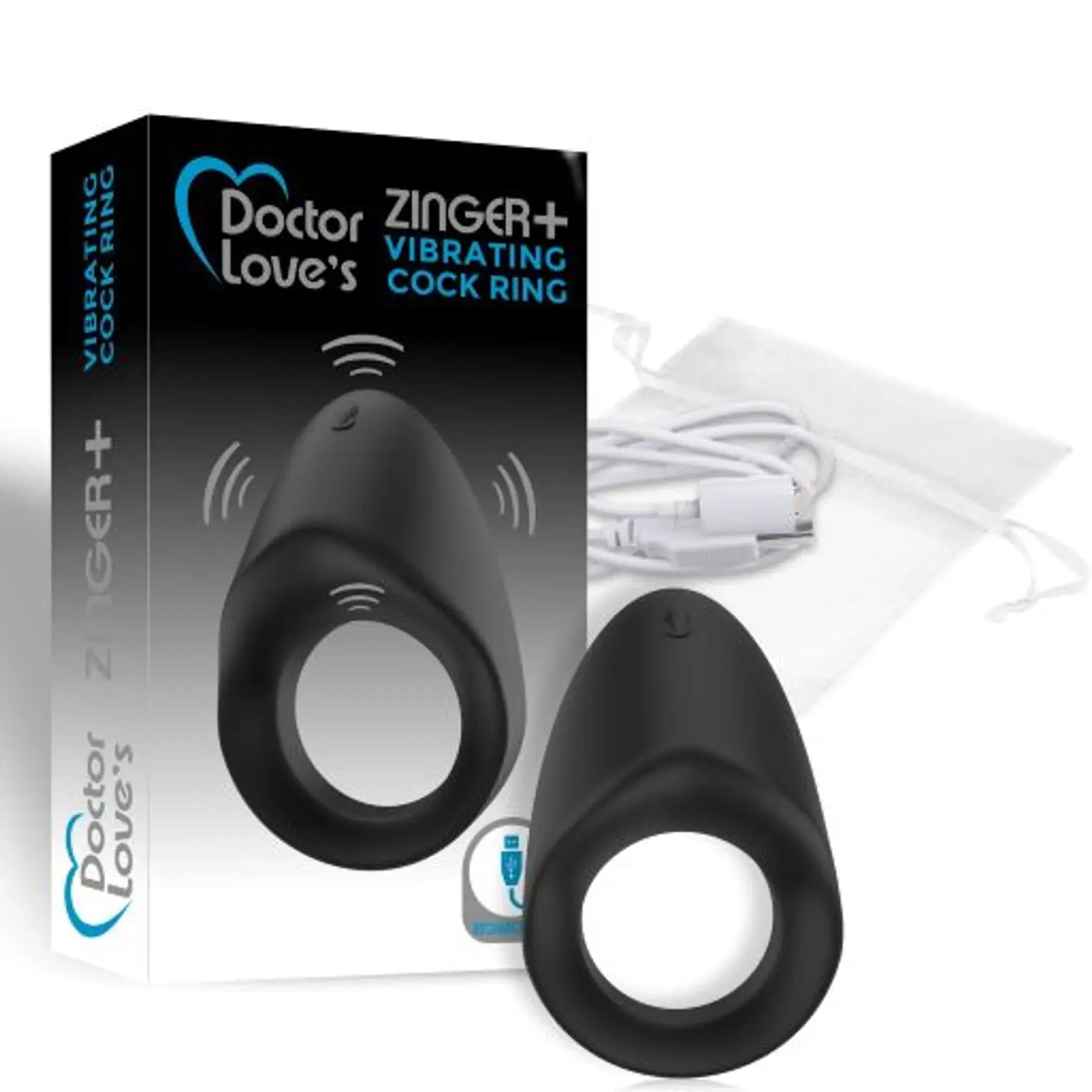 Rechargeable Vibrating Cock Ring Doctor Love