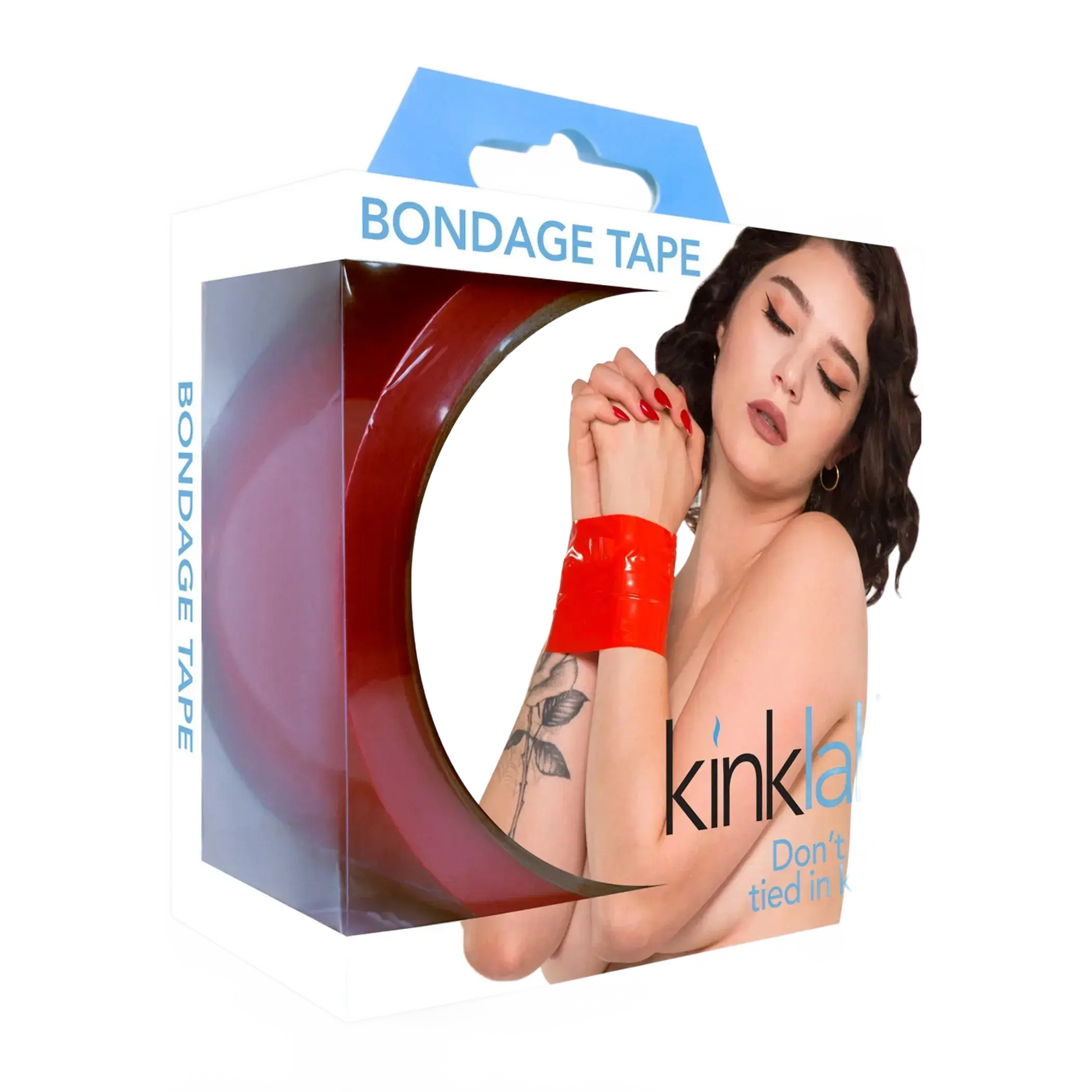 BONDAGE TAPE RED Kink Labs