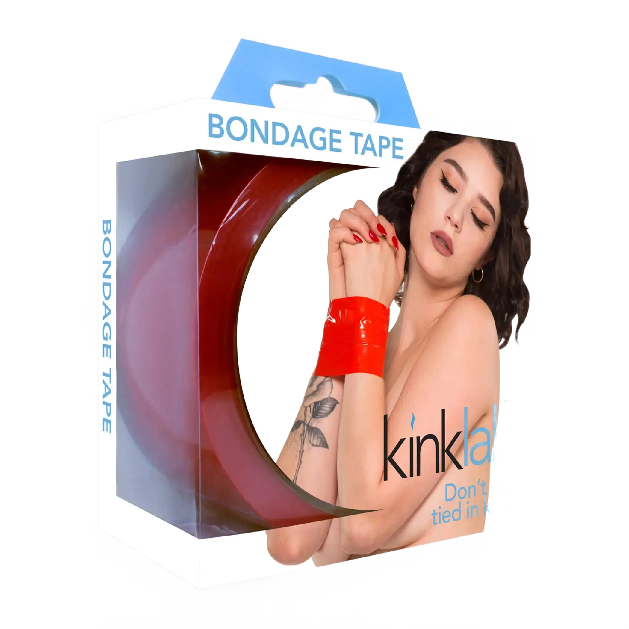 BONDAGE TAPE RED Kink Labs