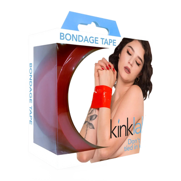 BONDAGE TAPE RED Kink Labs