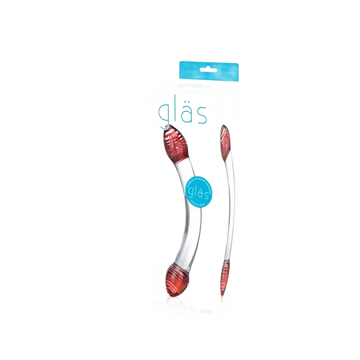 GLAS RED HEAD DOUBLE DILDO Electric / Hustler Lingerie
