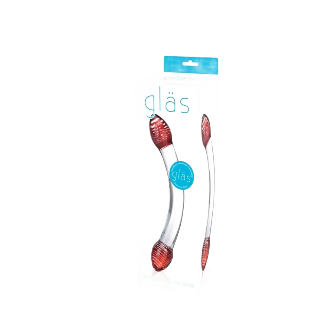 GLAS RED HEAD DOUBLE DILDO Electric / Hustler Lingerie