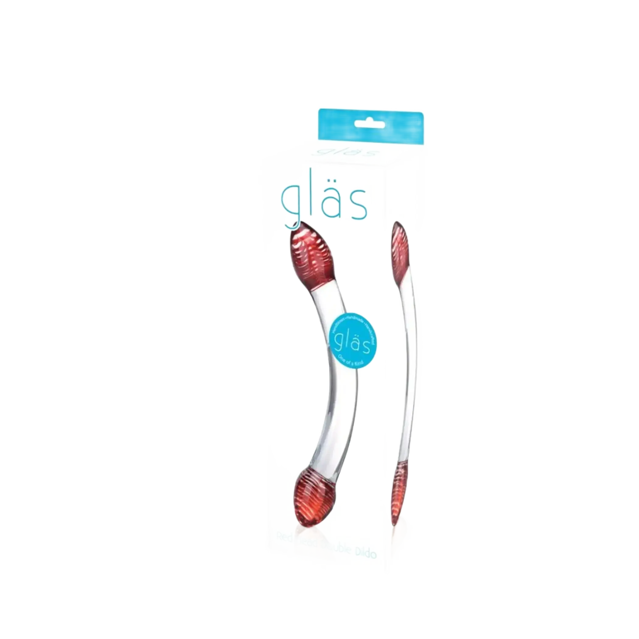 GLAS RED HEAD DOUBLE DILDO Electric / Hustler Lingerie