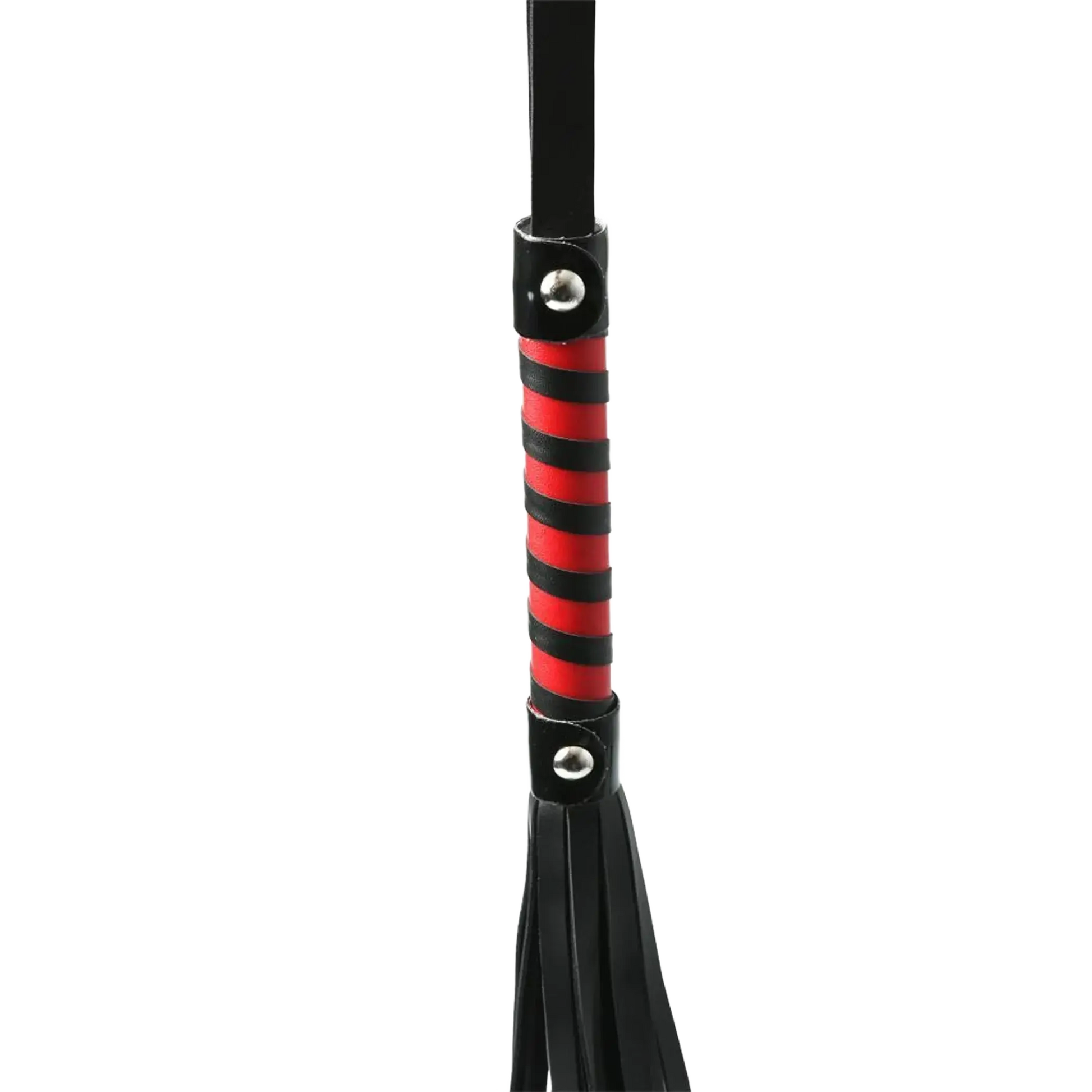 SEX & MISCHIEF RED & BLACK STRIPE FLOGGER Sport Sheets