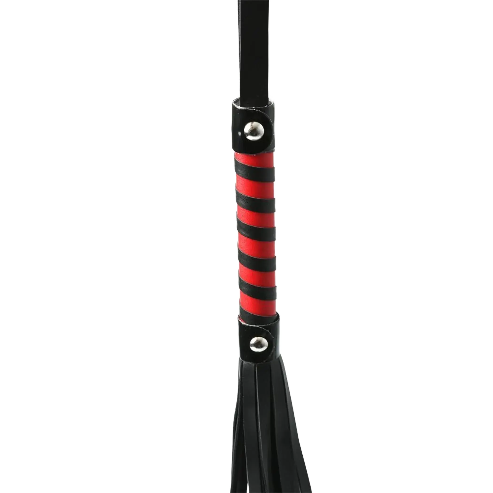 SEX & MISCHIEF RED & BLACK STRIPE FLOGGER Sport Sheets
