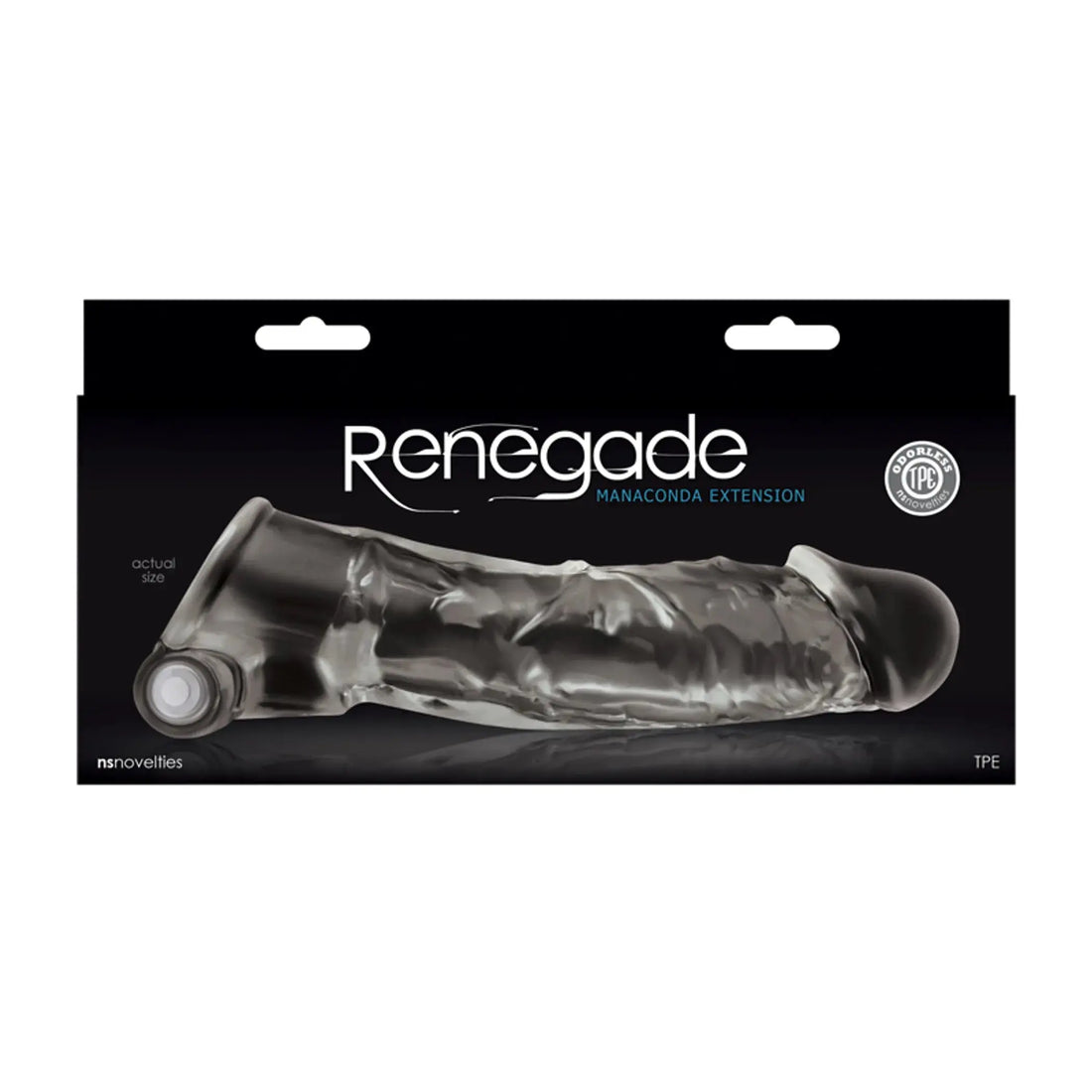 Renegade Manaconda Clear Penis Extension NS Novelties