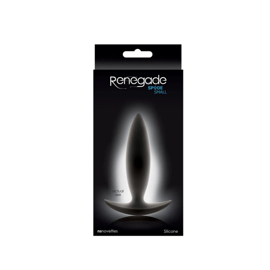 Renegade Spades Small Black Plug NS Novelties