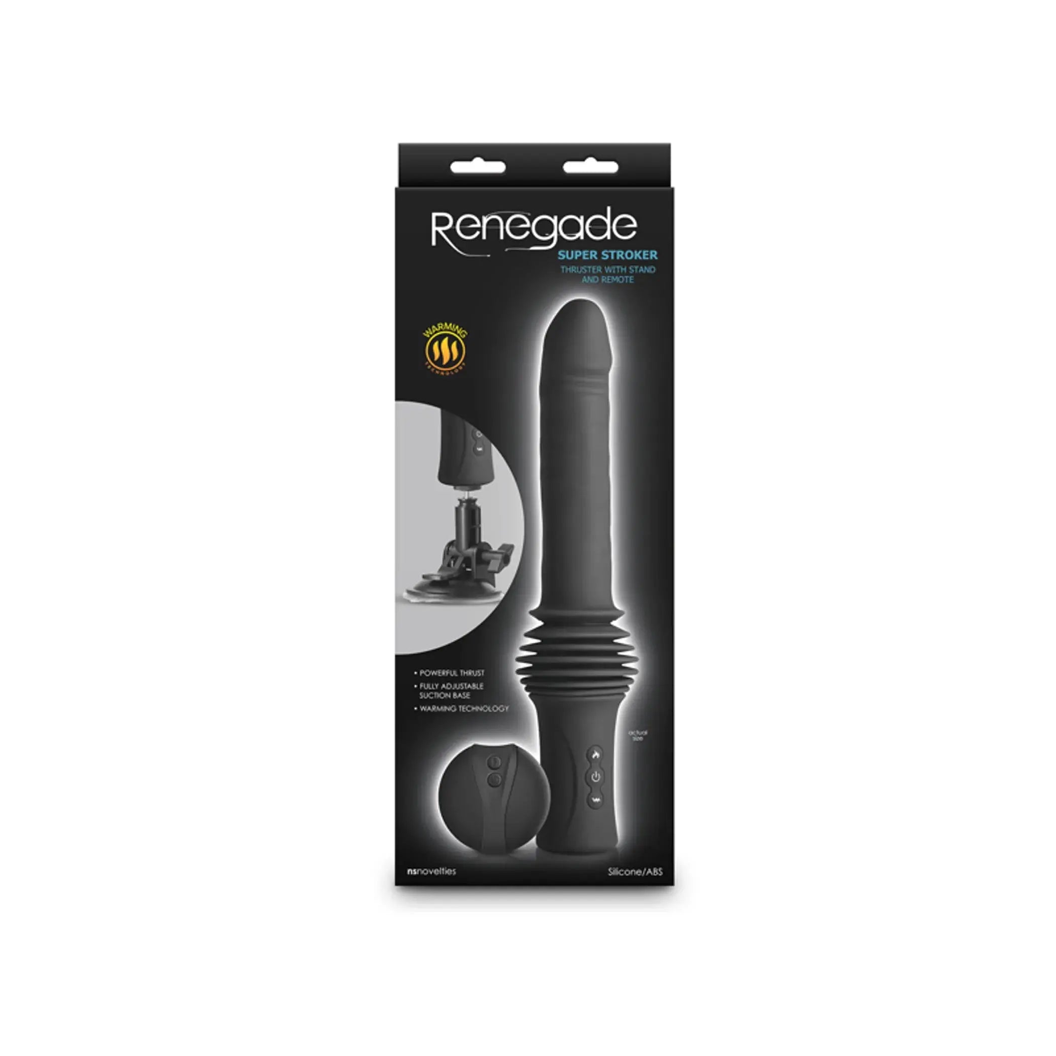 Renegade Super Stroker Black NS Novelties