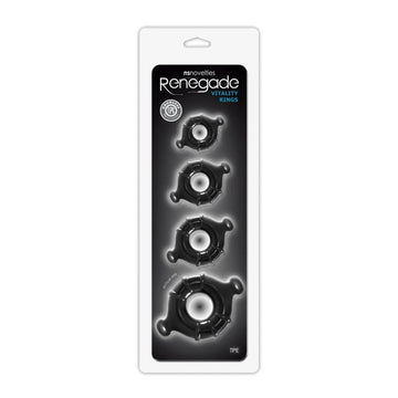 Renegade Vitality Rings Black NS Novelties