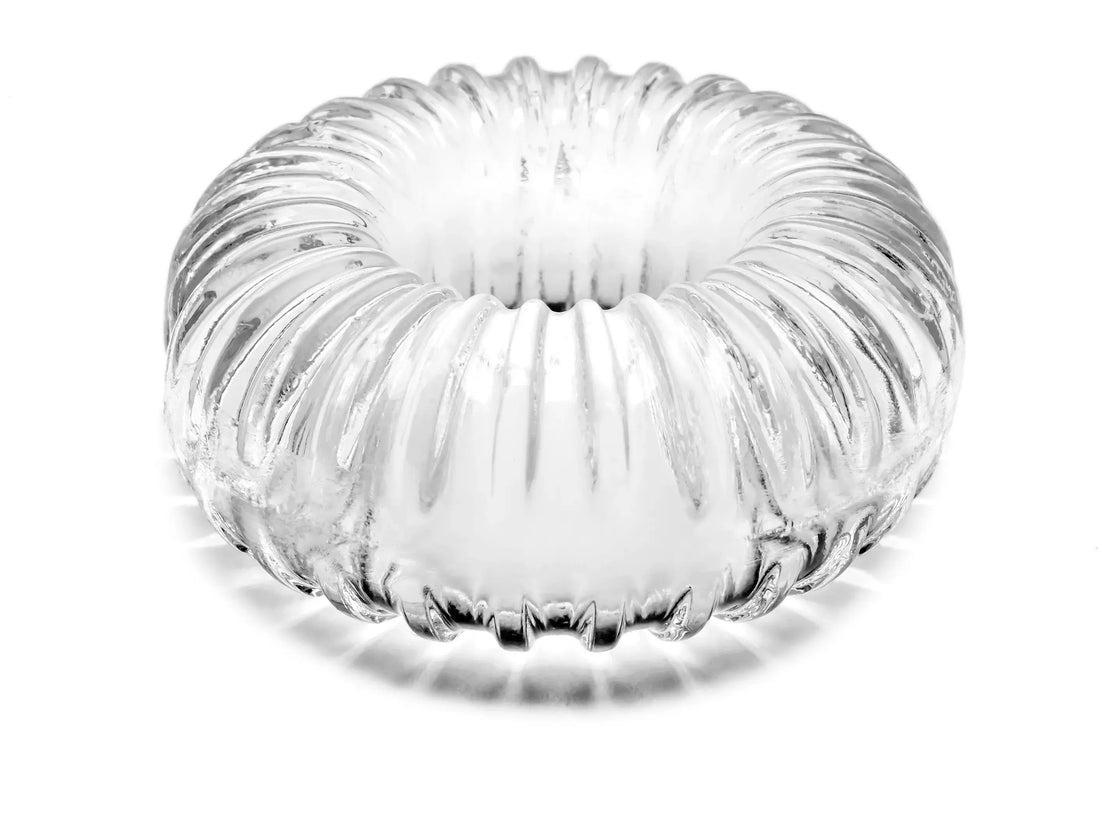 Ribbed Ring Ice Clear Perfect Fit