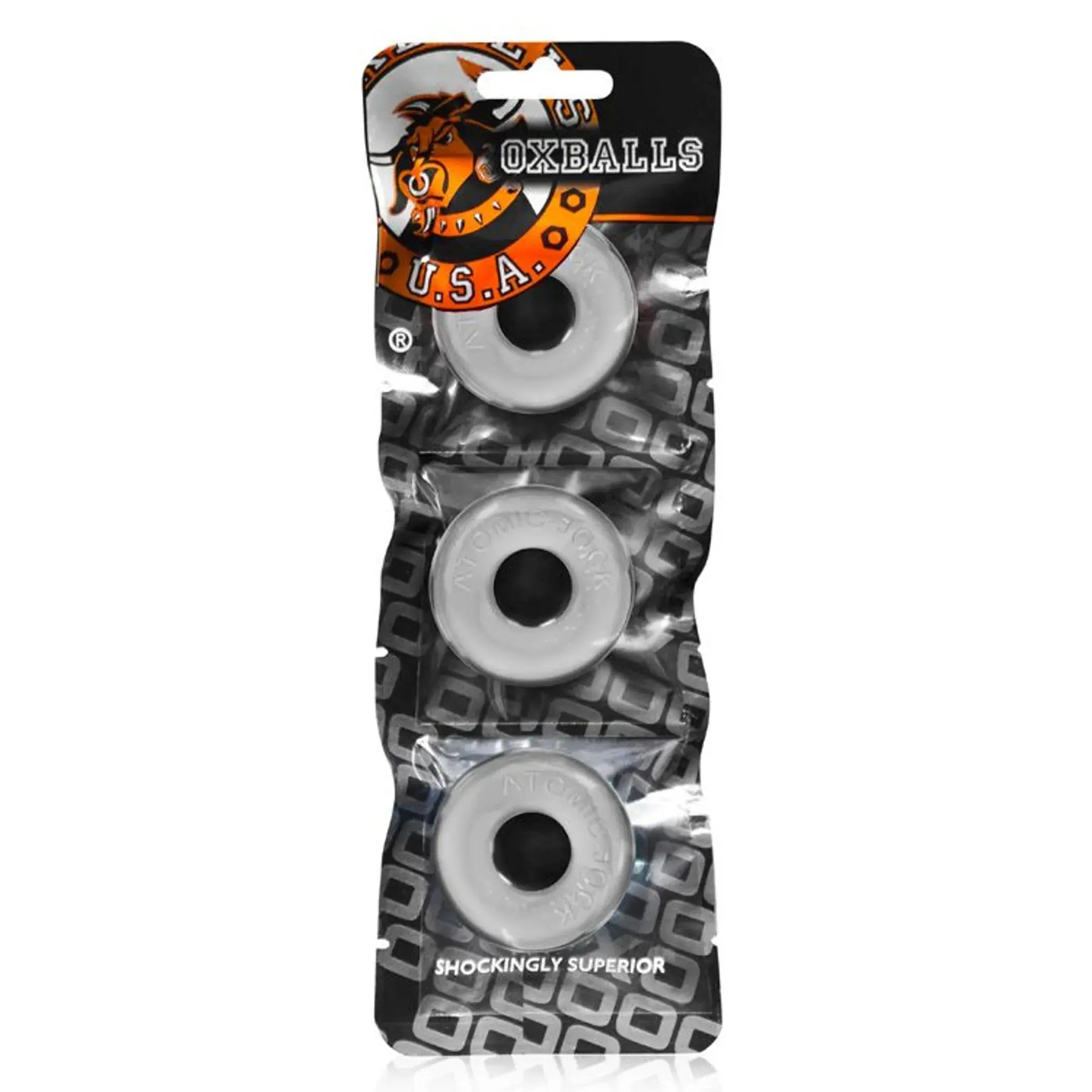 Ringer 3-Pack Clear Rings OXBALLS