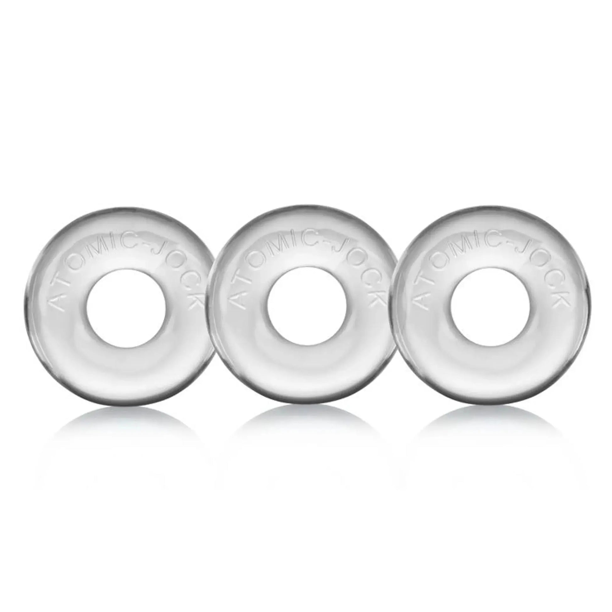 Ringer 3-Pack Clear Rings OXBALLS
