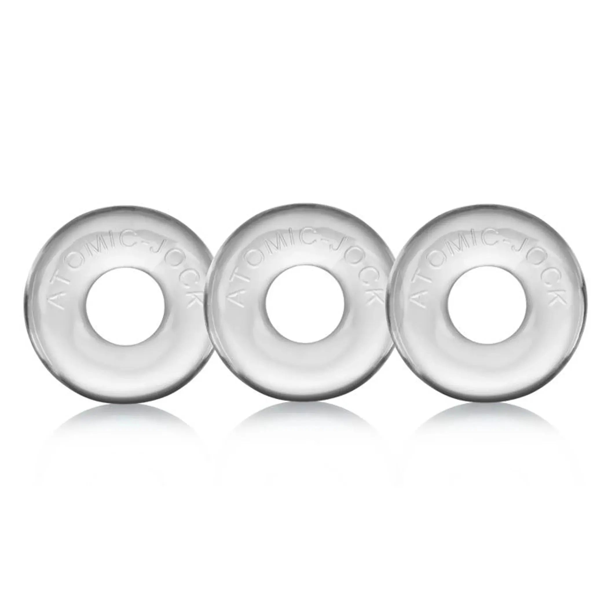 Ringer 3-Pack Clear Rings OXBALLS