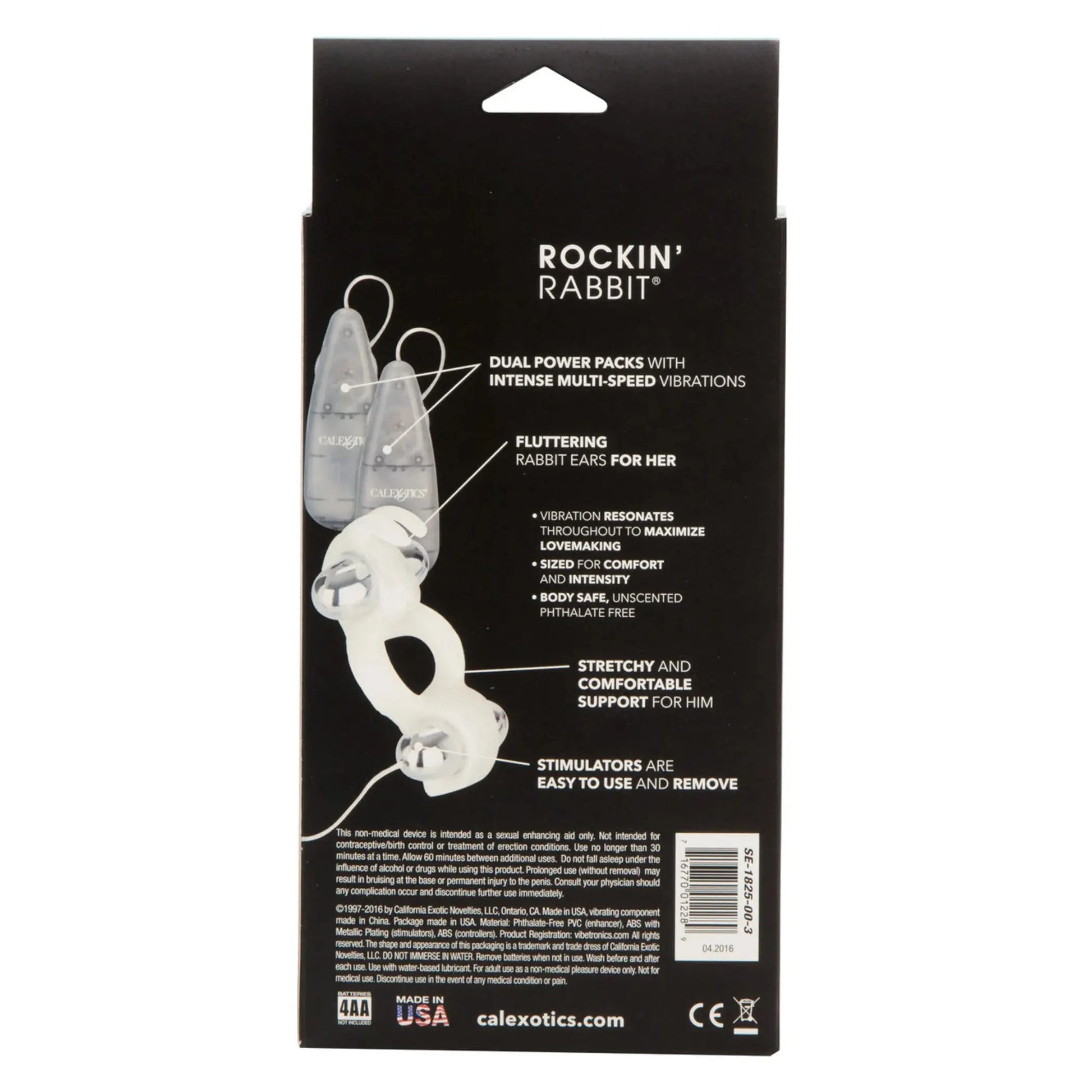 Rockin Rabbit Vibrating Ring California Exotic Novelties