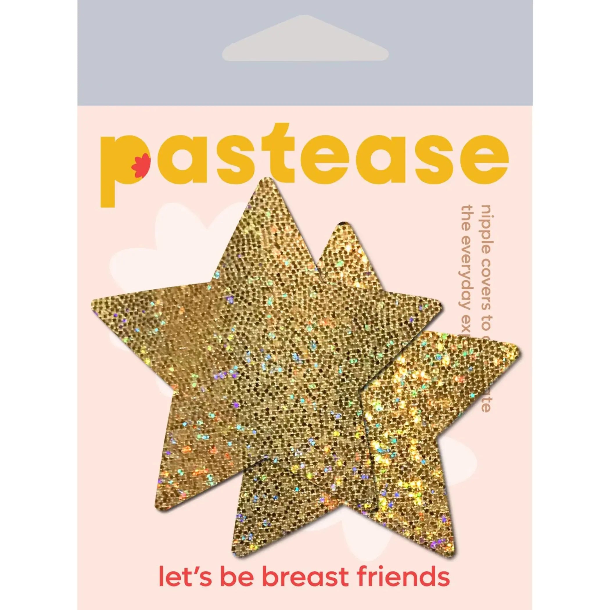 Rockstar Gold Glitter Pasties Pastease