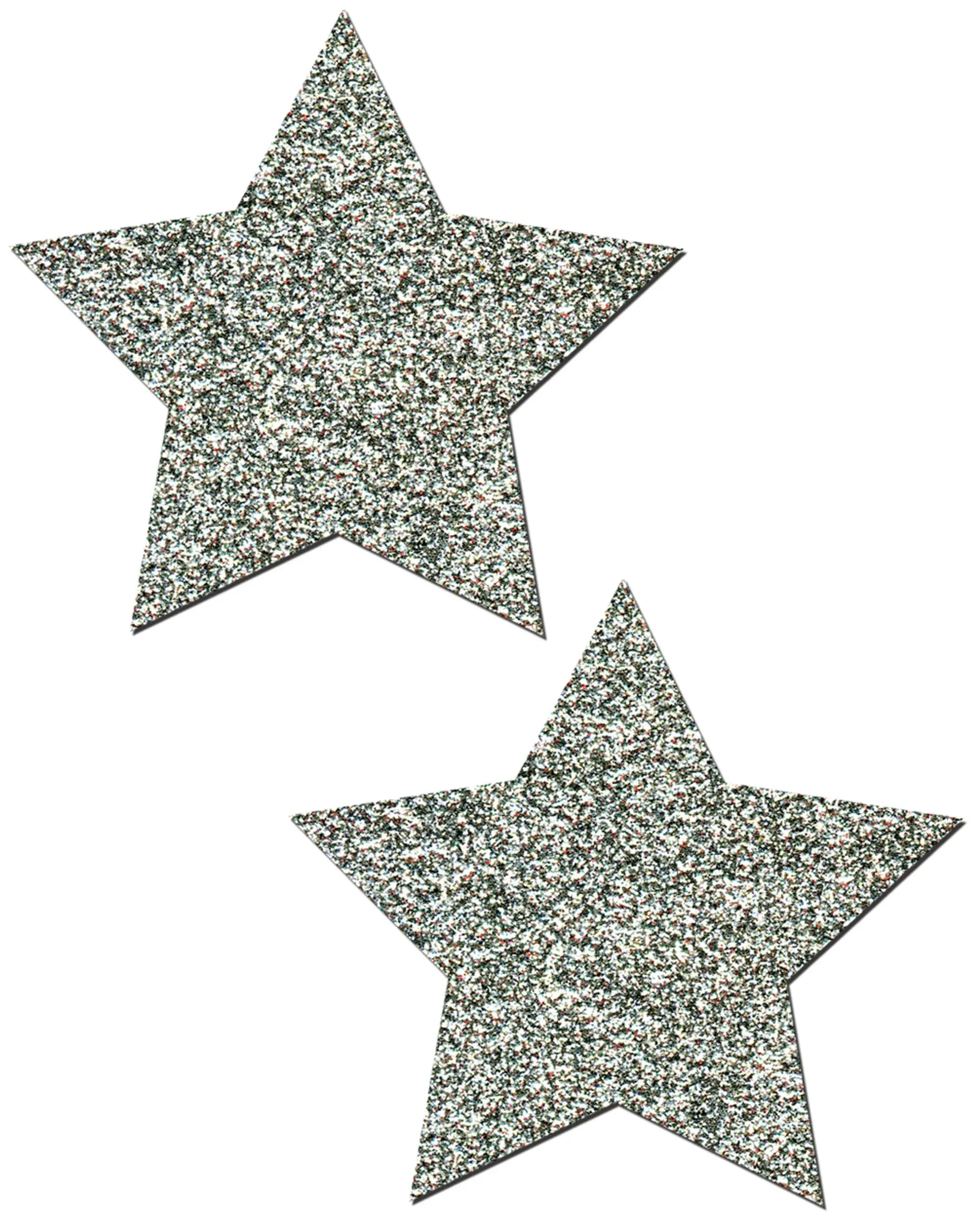 Rockstar Silver Pasties Pastease