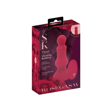 ROSEGASM VIBRATING FLORET BUTTPLUG X-Gen Products