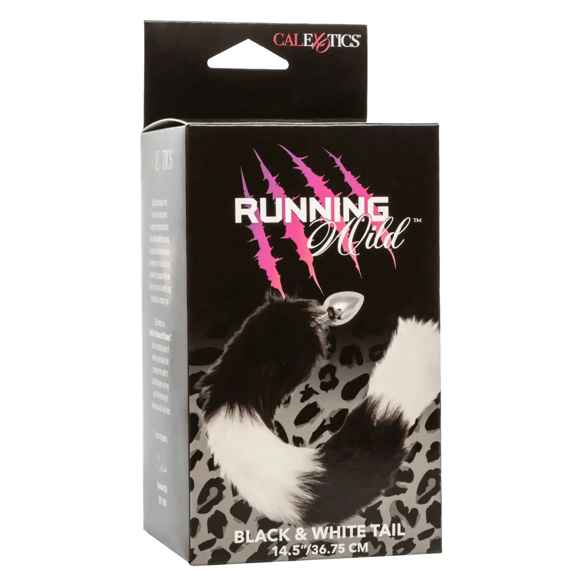 RUNNING WILD BLACK & WHITE TAIL California Exotic Novelties