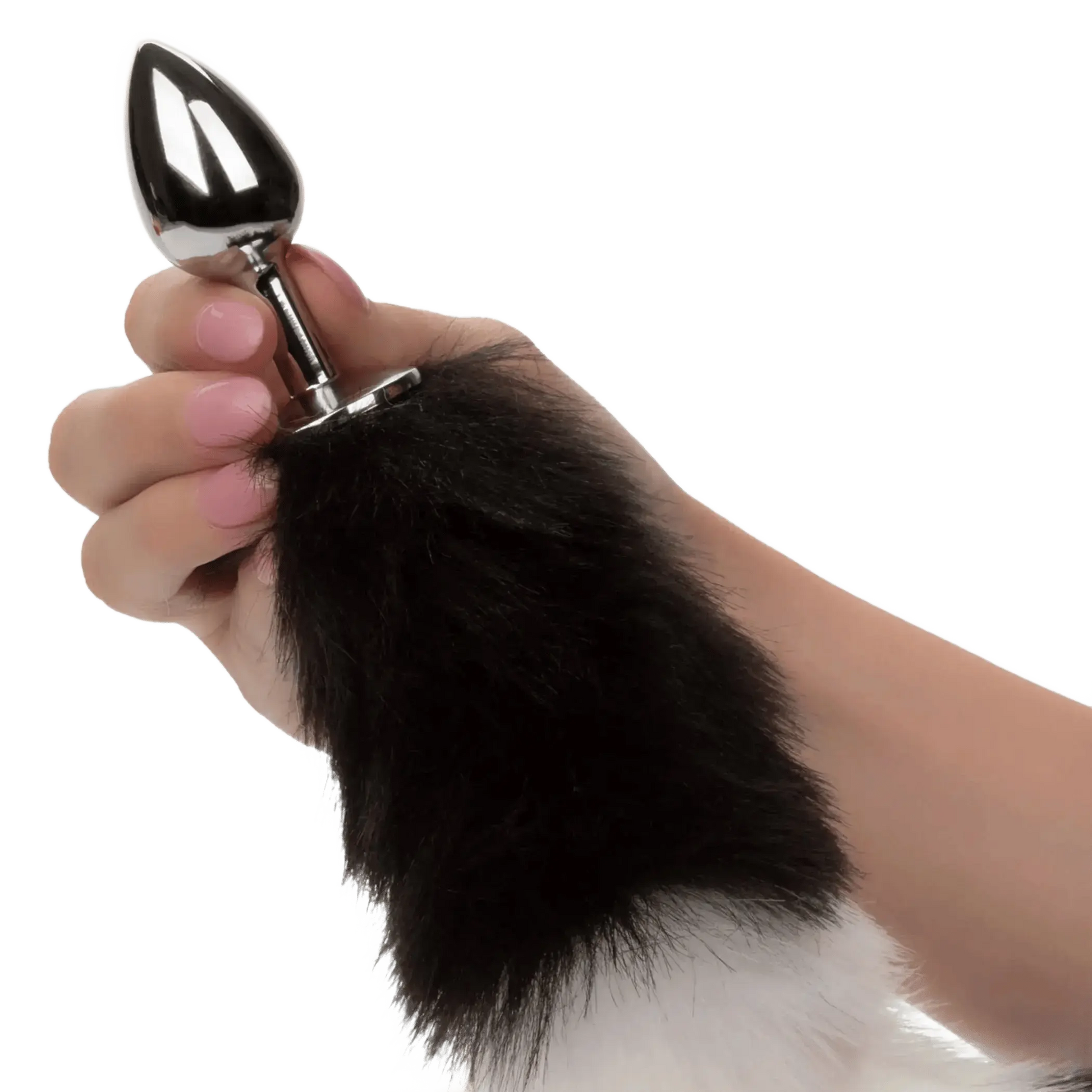 RUNNING WILD BLACK & WHITE TAIL California Exotic Novelties