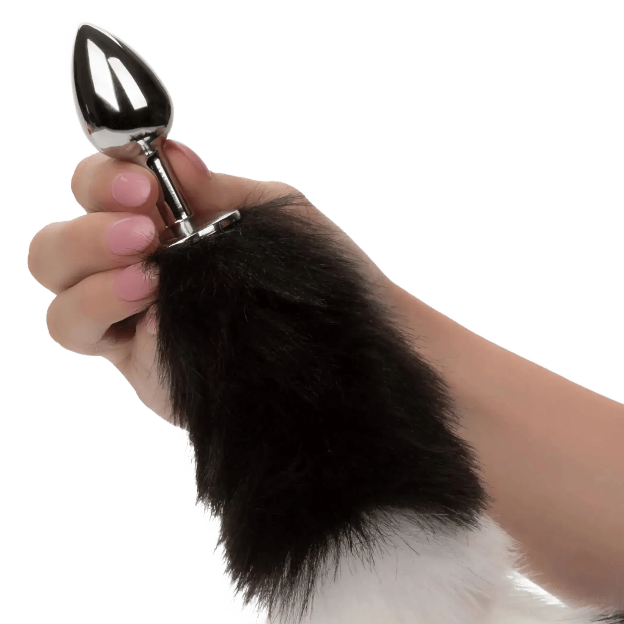 RUNNING WILD BLACK & WHITE TAIL California Exotic Novelties