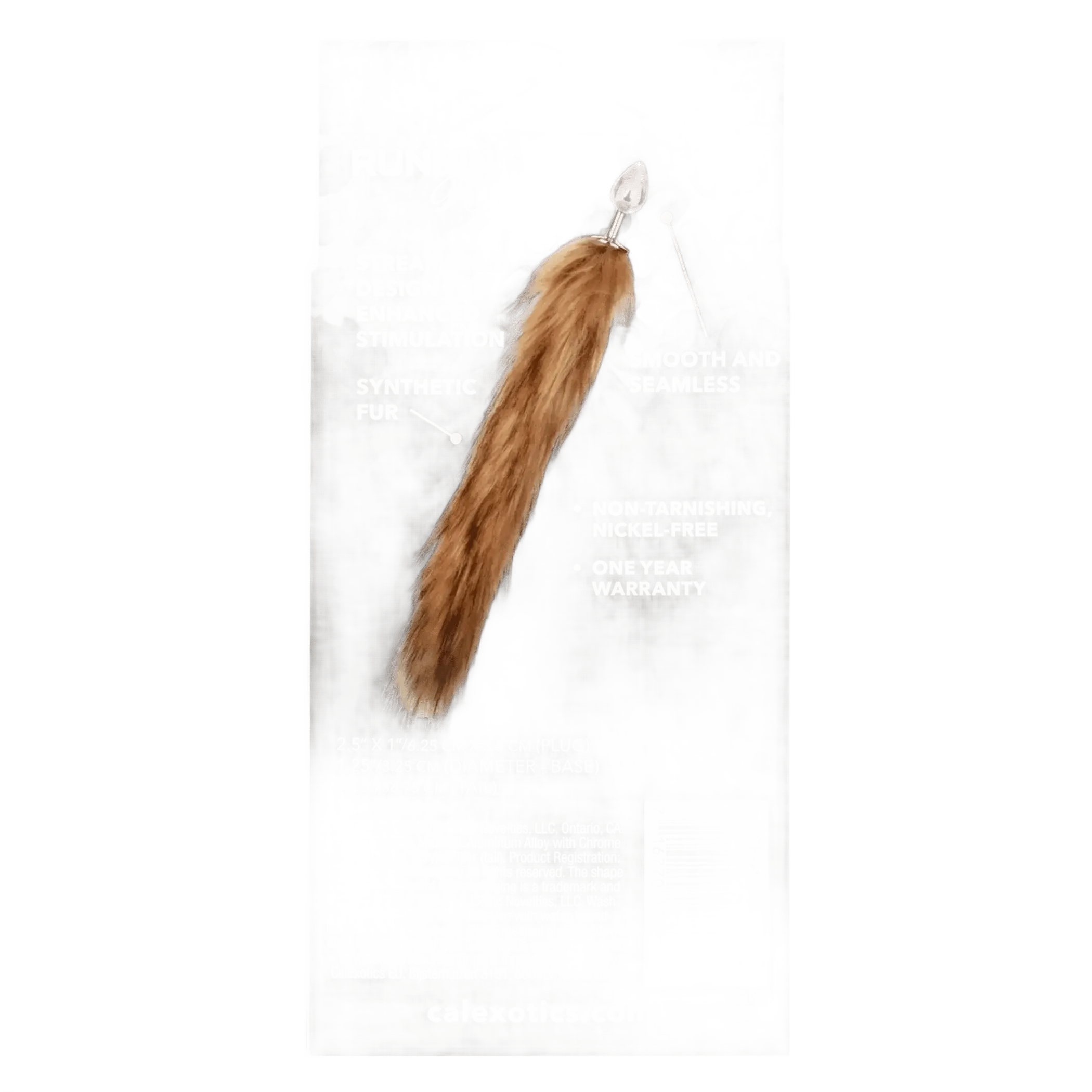 RUNNING WILD BROWN TAIL California Exotic Novelties