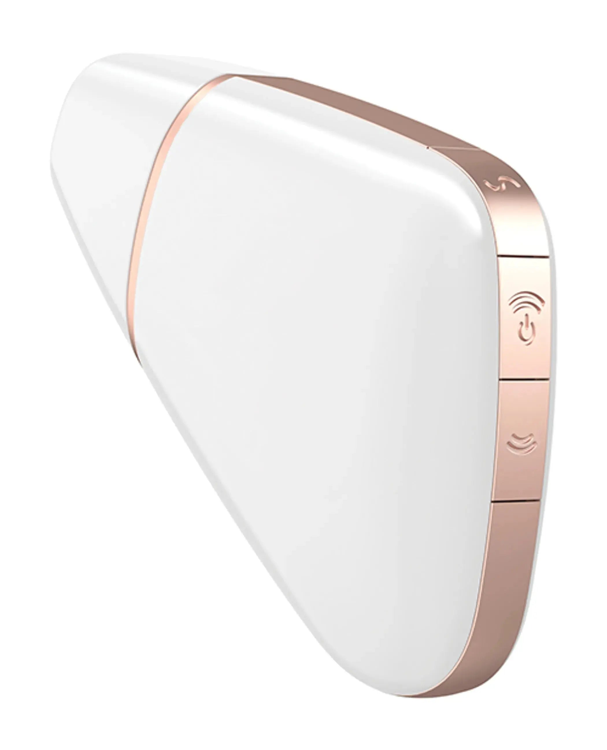 SATISFYER LOVE TRIANGLE WHITE W/ APP (NET) Satisfyer