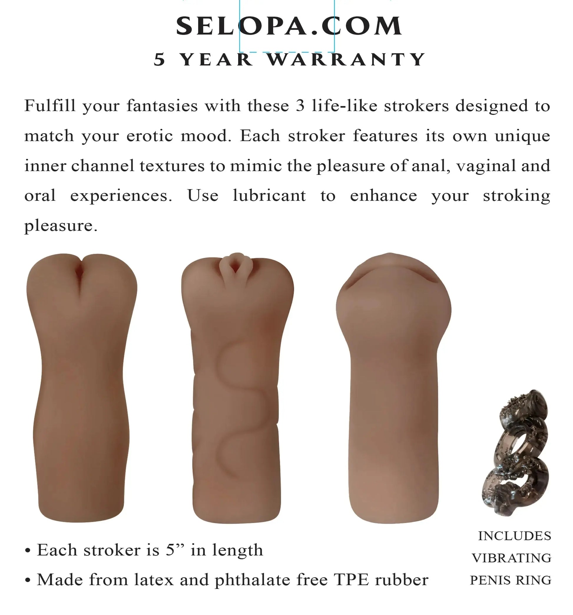 SELOPA PARTY PACK DARK Evolved Novelties