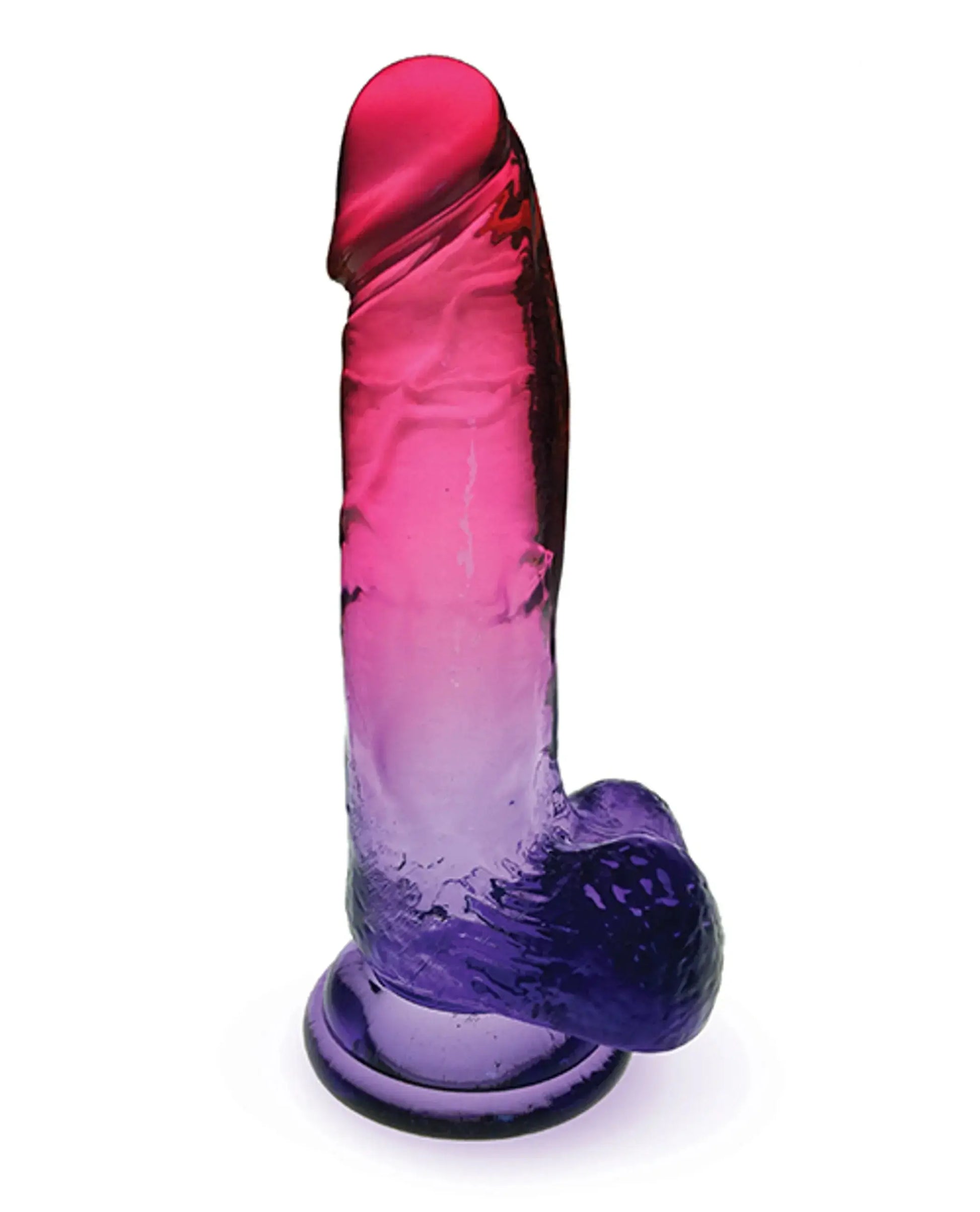 SHADES 8IN JELLY GRADIENT DONG PINK/PLUM Icon Brands