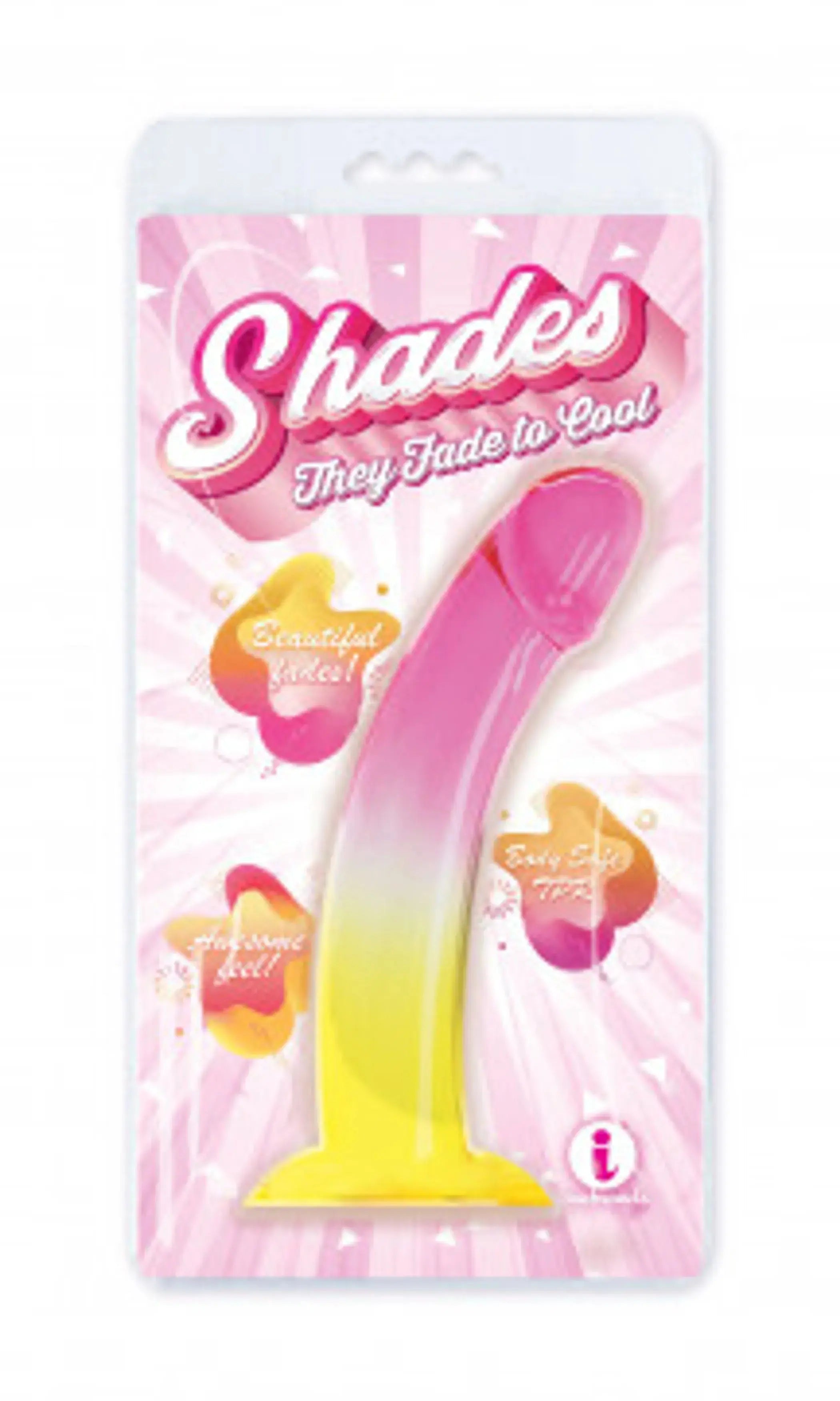 SHADES JELLY GRADIENT DONG LARGE PINK/YELLOW Icon Brands