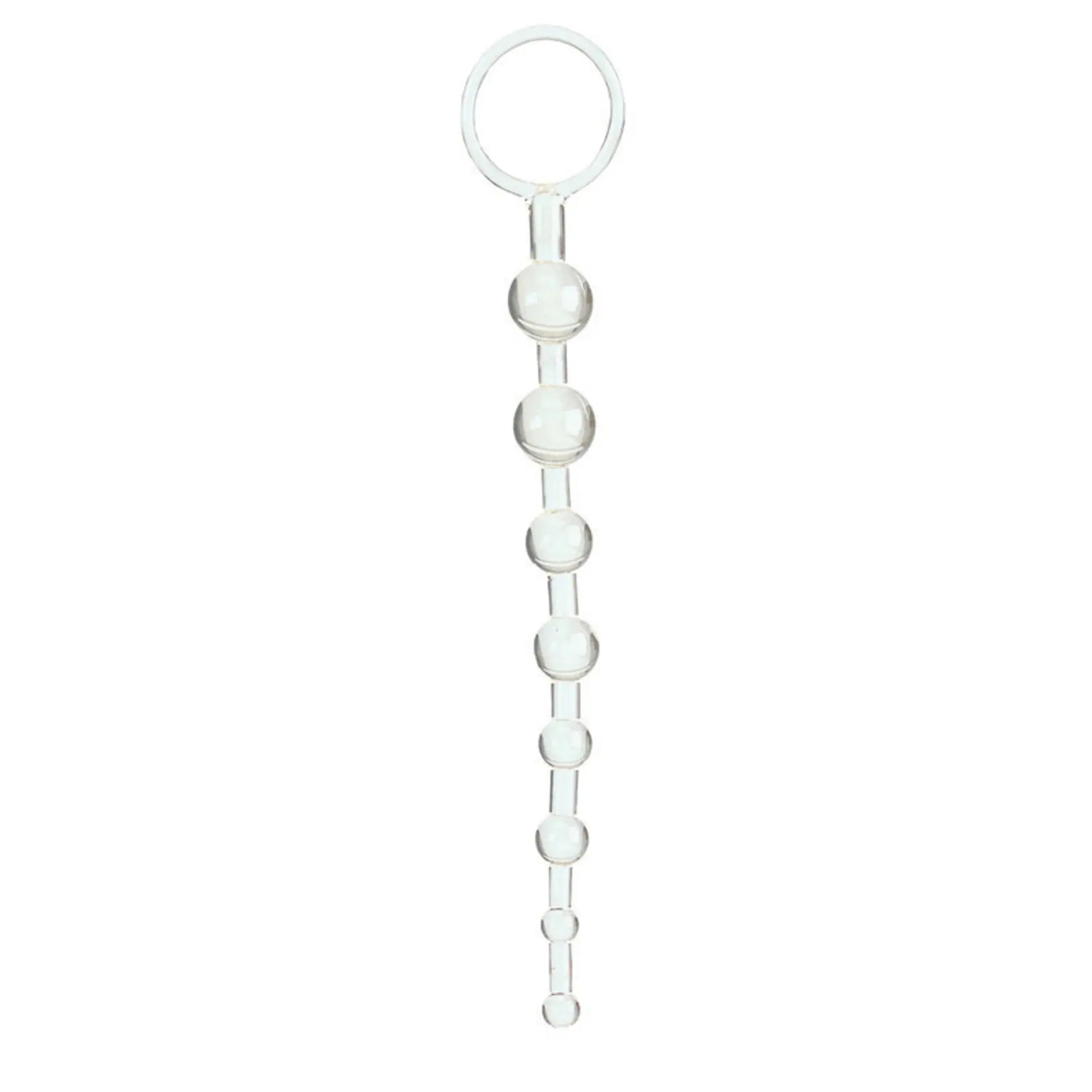SHANES WORLD ANAL 101 INTRO BEADS CLEAR California Exotic Novelties