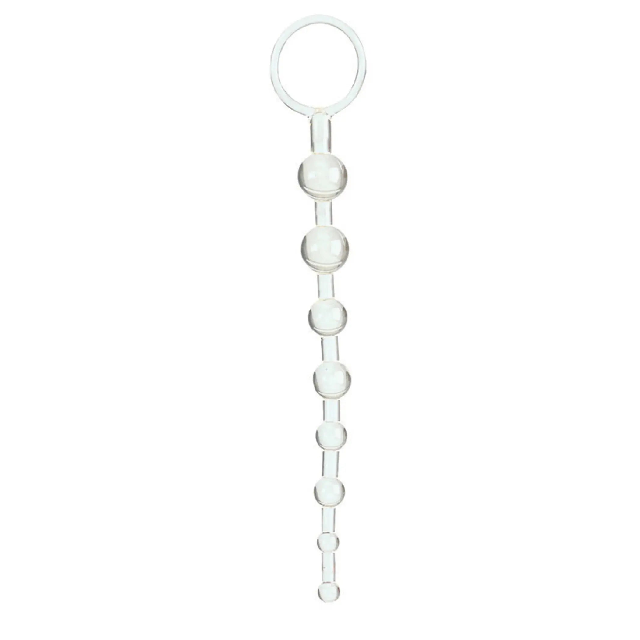 SHANES WORLD ANAL 101 INTRO BEADS CLEAR California Exotic Novelties