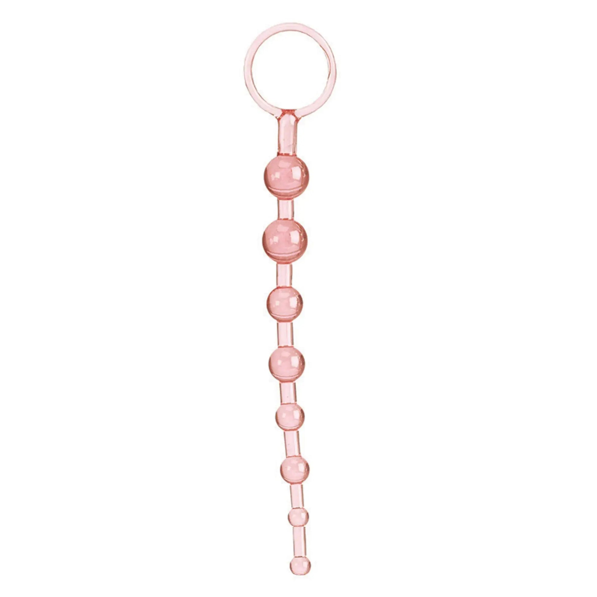 SHANES WORLD ANAL 101 INTRO BEADS PINK California Exotic Novelties