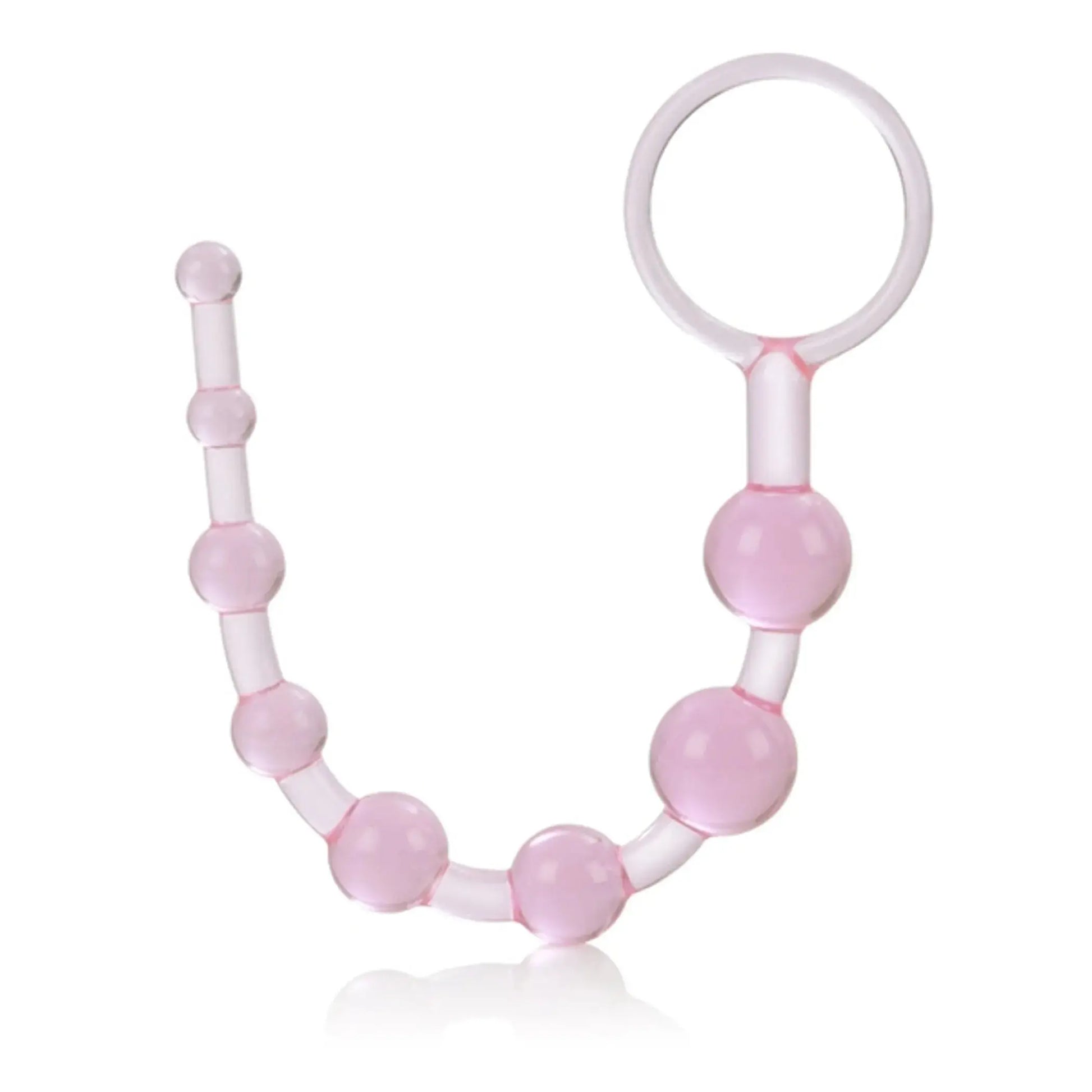 SHANES WORLD ANAL 101 INTRO BEADS PINK California Exotic Novelties