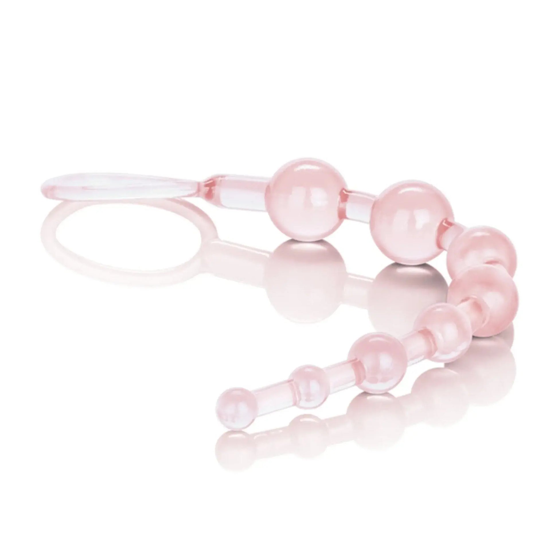 SHANES WORLD ANAL 101 INTRO BEADS PINK California Exotic Novelties