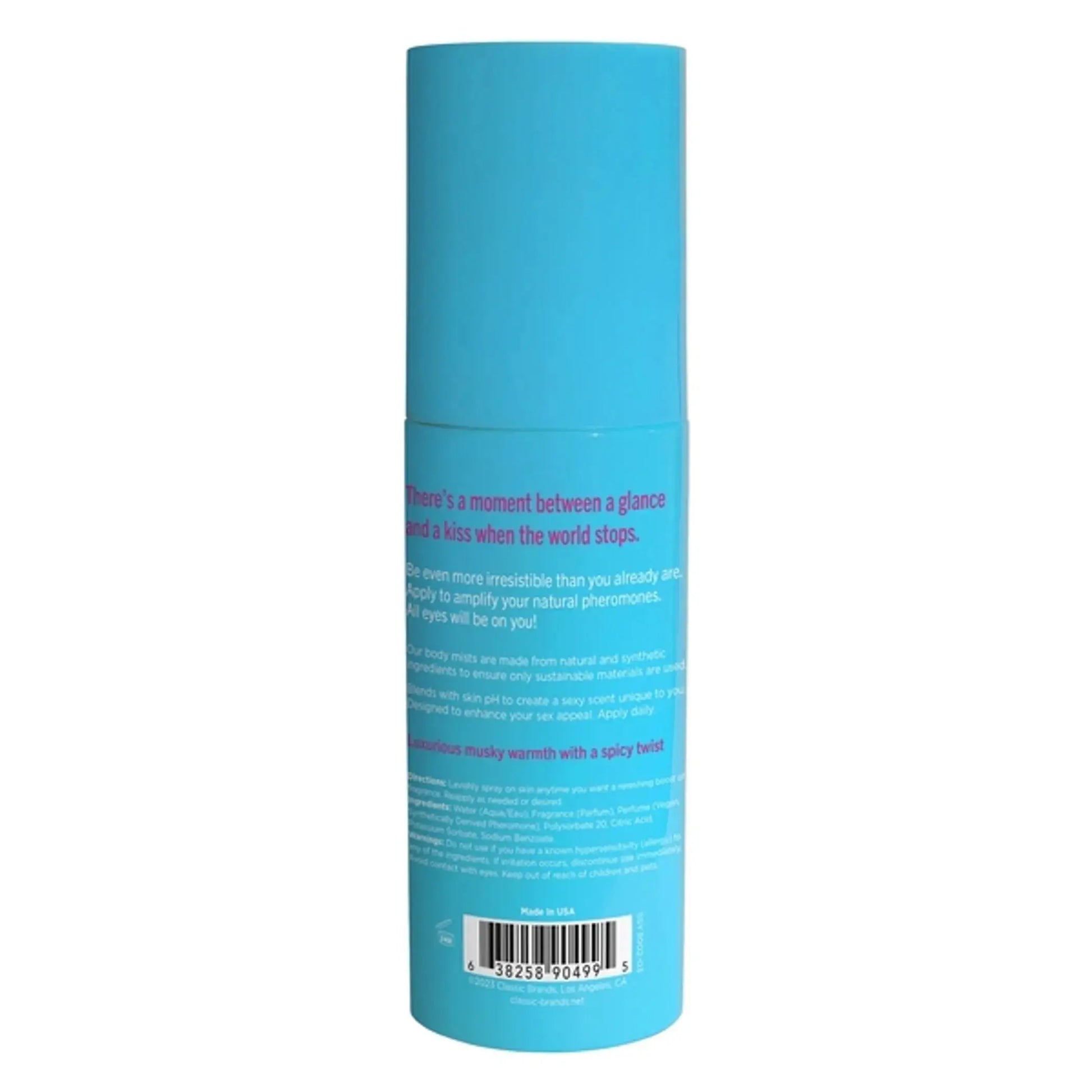 SIMPLY SEXY PHEROMONE BODY MIST LETS LOCK LIPS 3.35 FL OZ Classic Brands