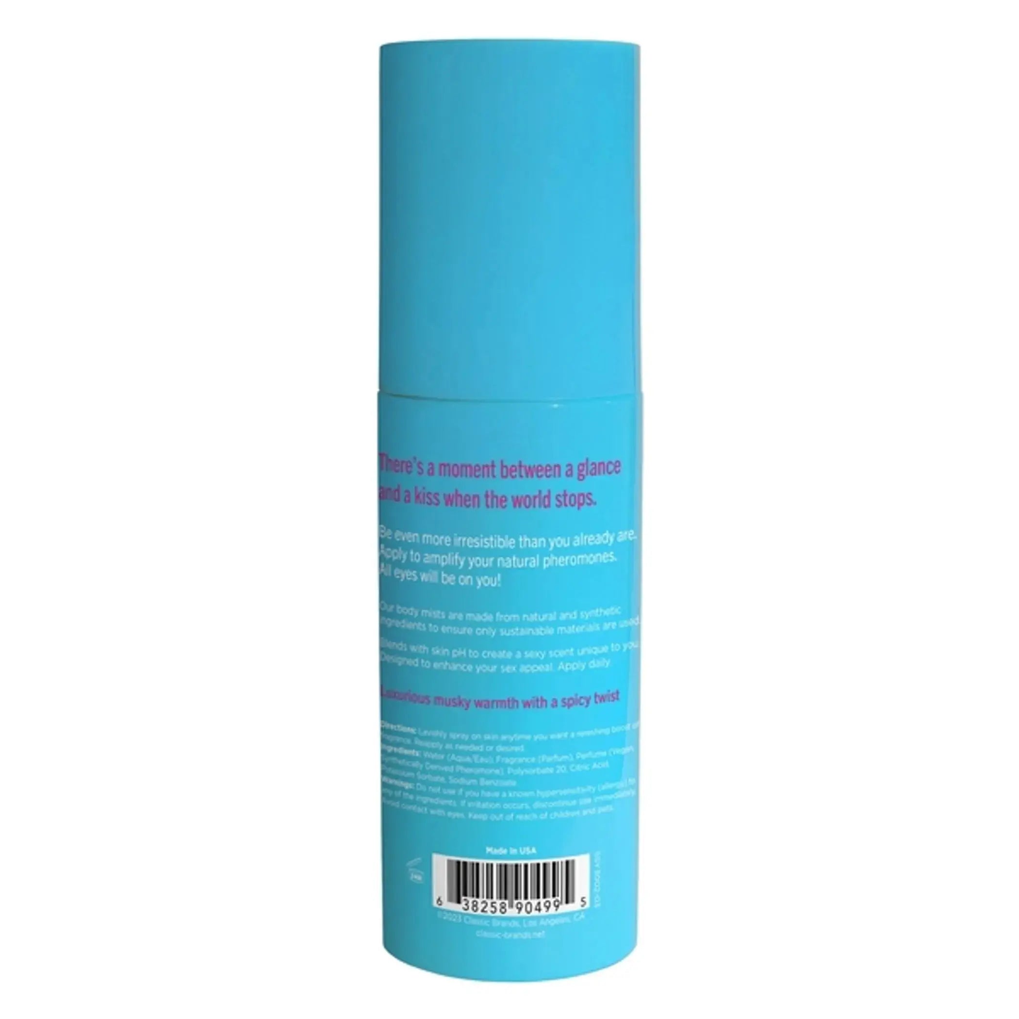 SIMPLY SEXY PHEROMONE BODY MIST LETS LOCK LIPS 3.35 FL OZ Classic Brands