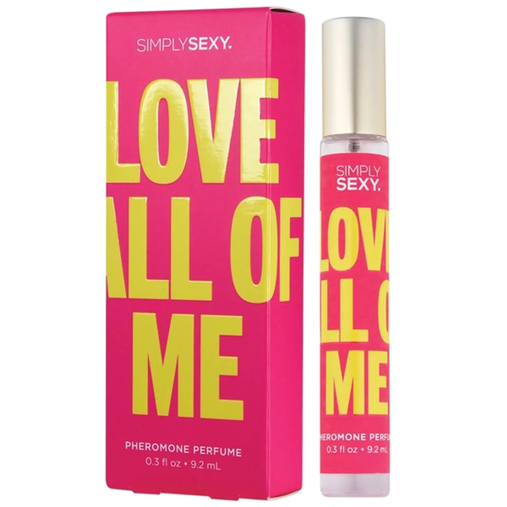 SIMPLY SEXY PHEROMONE PERFUME LOVE ALL OF ME .3 FL OZ Classic Brands