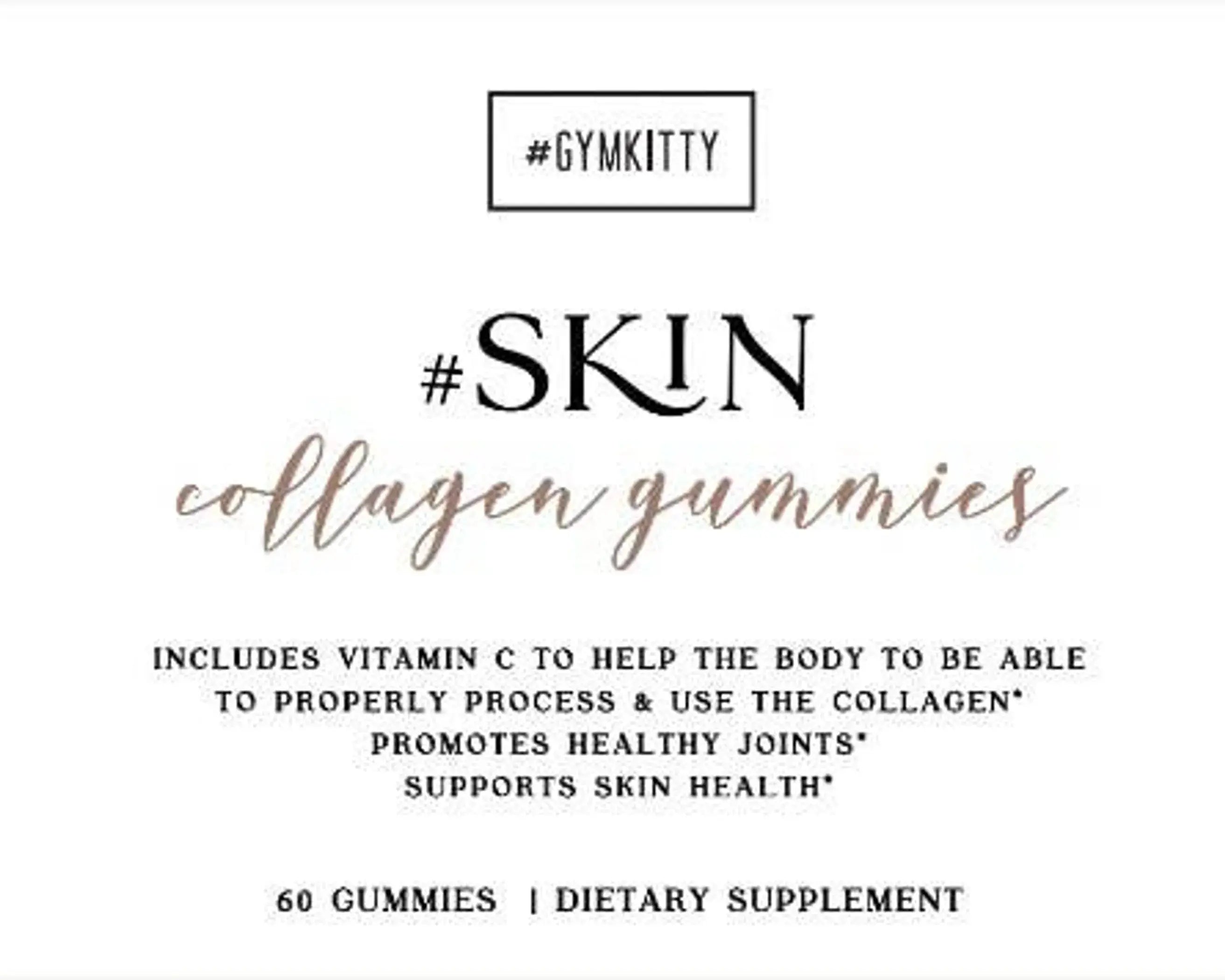 #SKIN Collagen Gummies GymKitty